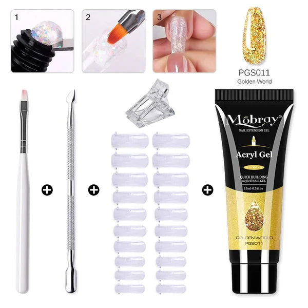 Giftzore™ Polygel Nail Kit