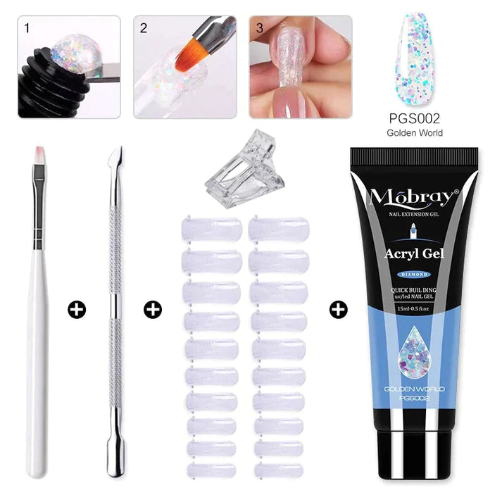 Giftzore™ Polygel Nail Kit