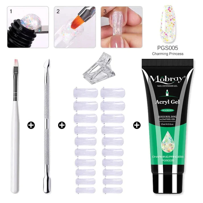 Giftzore™ Polygel Nail Kit