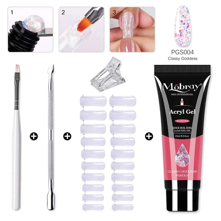 Giftzore™ Polygel Nail Kit