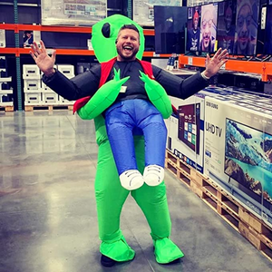 Giftzore™ Inflatable Alien Costume