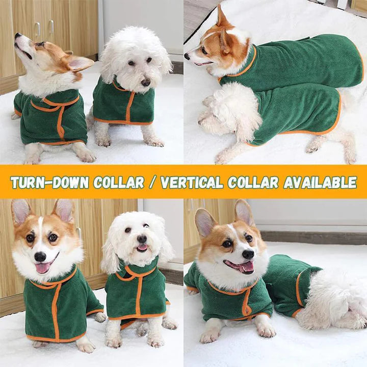 Giftzore™ Pet Bathrobe