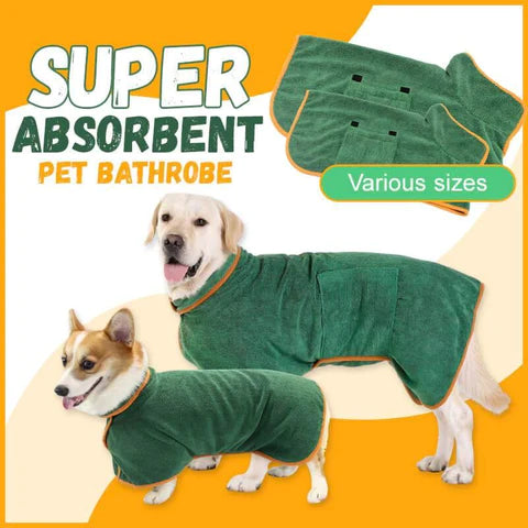Giftzore™ Pet Bathrobe