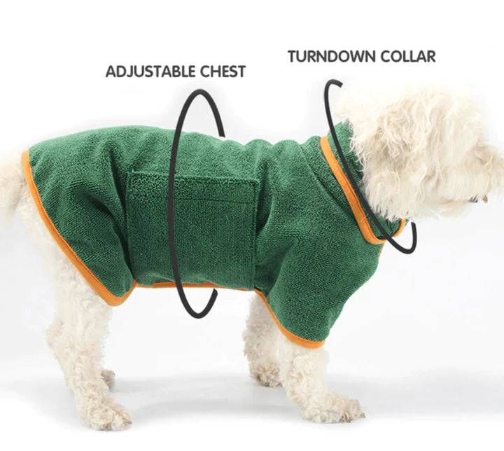 Giftzore™ Pet Bathrobe