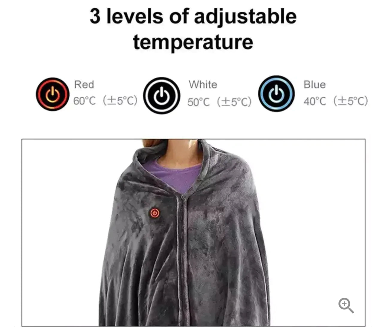 Giftzore™ Heated Blanket Shawl