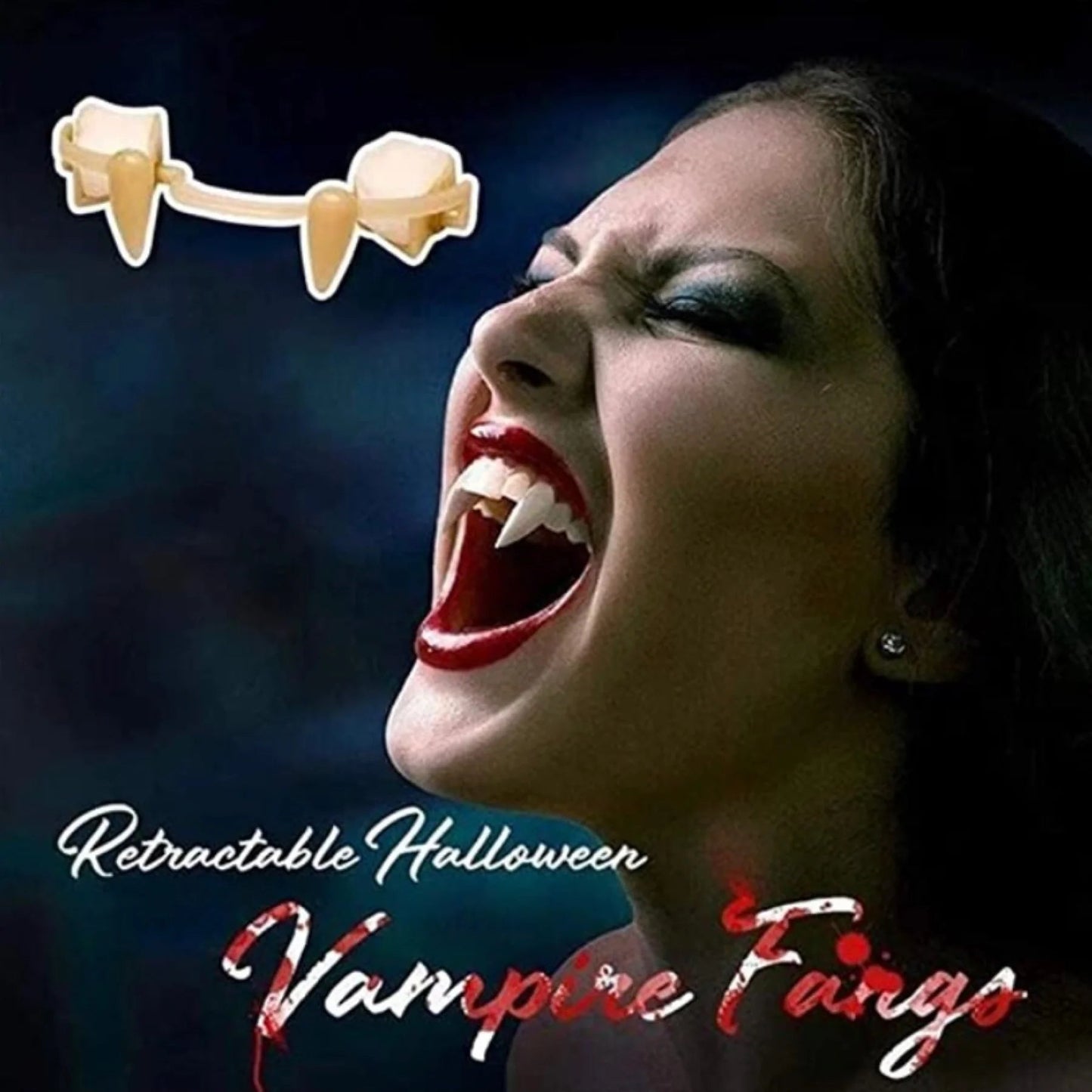 Retractable Vampire Fangs