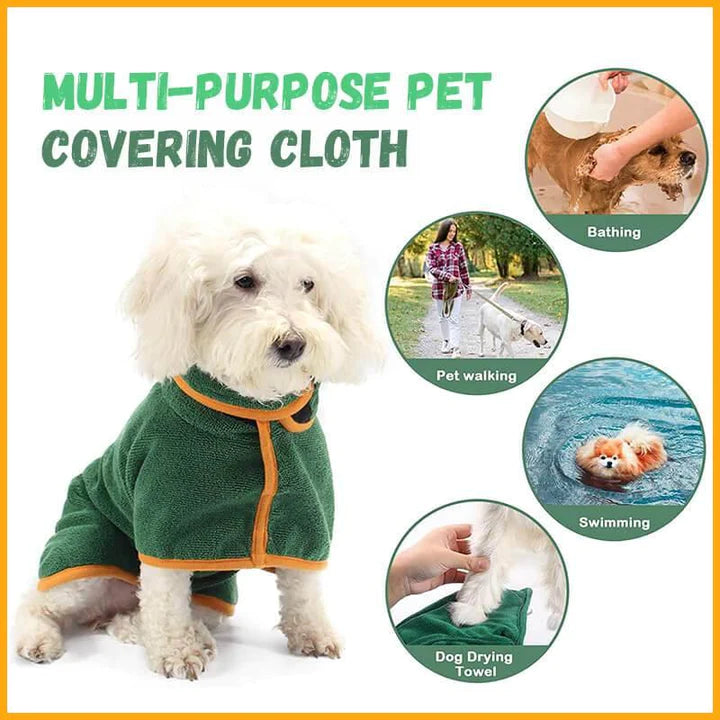 Giftzore™ Pet Bathrobe