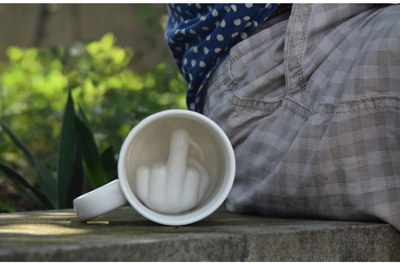 Giftzore™ Middle Finger Mug